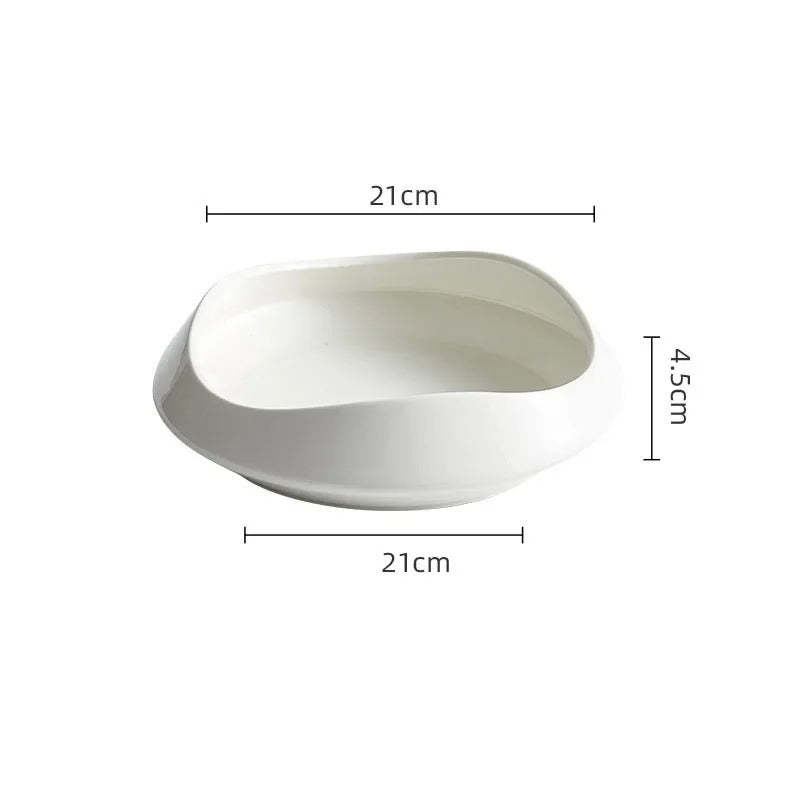 assiette-gastronomique-creuse-blanche-luxueuse-grossiste-vaisselle-hôtellerie

